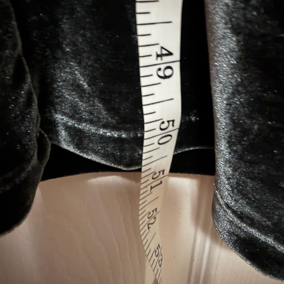 a A New Day Velour Velvet Side Ruched Drapery Bodycon Midi Dress Black XL NWT - Picture 7 of 8